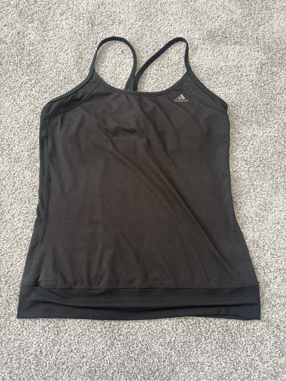 adidas Women’s Black Strappy Climalite Tank